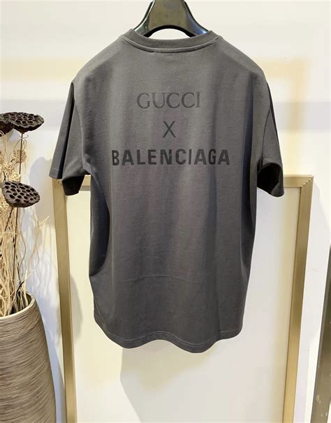 gucci x balenciaga tshirt|Gucci Balenciaga scarf.